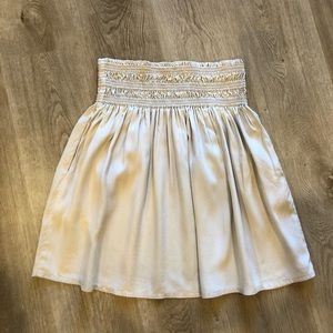 NWOT Zara A-line skirt with pockets